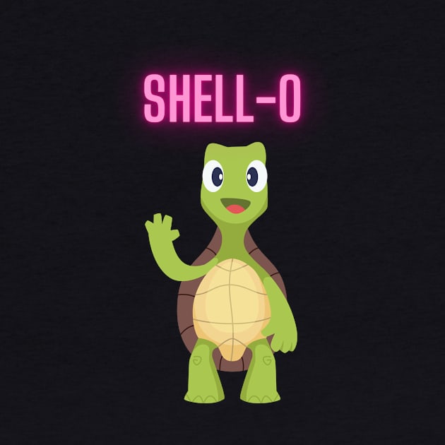 SHELL-O Turtle by Funky Turtle